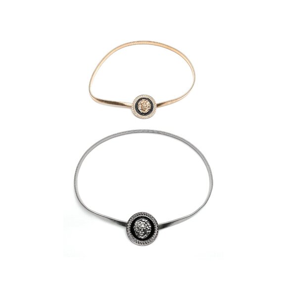 Women’s Lion Head Medallion Fashion Belt NWT - Picture 1 of 6